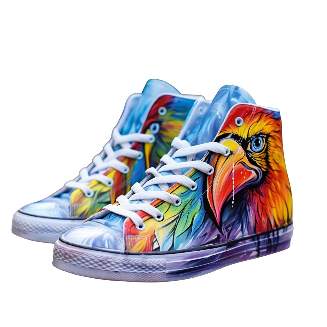 How to fix acrylic paint on shoes